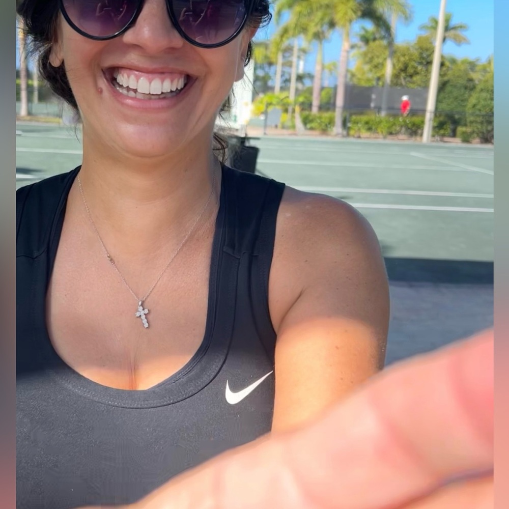 Nike Black tennis dress Top